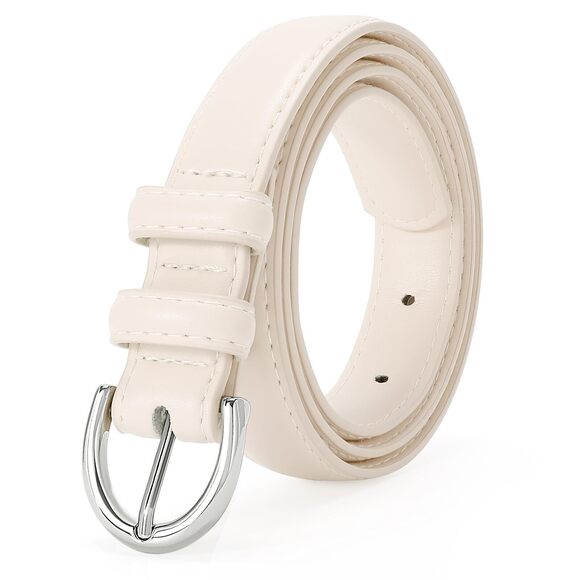 Women Leather Belt For Jeans Pants Fashion Ladies Skinny Belt For Dresses  2187